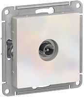 Розетка TV Оконечная без рамки Systeme Electric AtlasDesign 1-м. жемчуг картинка